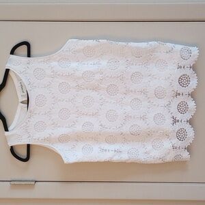 Peck & Peck Sleeveless Lace Top